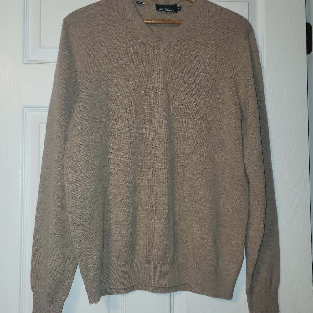 Rodd & Gunn Merino Wool Cashmere Blend Sweater Men's Size‎ Medium V Neck